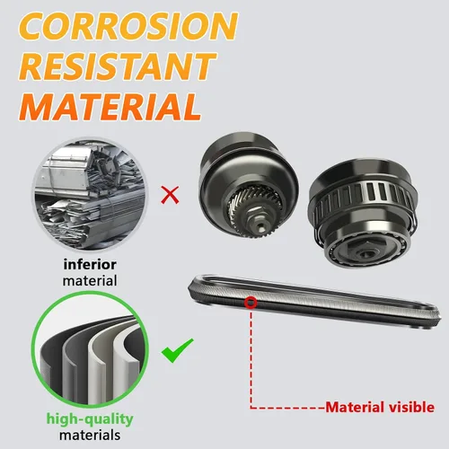 Miniatura 5 de TRANSPEED JF015E RE0F11A CVT Juego de poleas de transmisión automática con cadena de correa 30 dientes 901068 901072 Kit de reconstrucción
