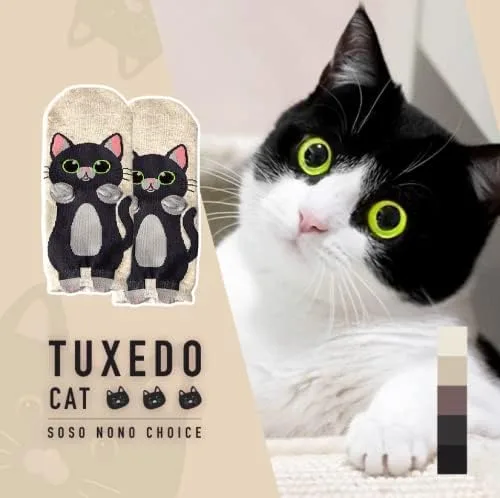 Miniatura 5 de Cat Socks for Cat Lovers, Women Athletic Ankle Fun Cotton Socks Women with Cute Kitty Patterns, Gift Box for Birthday