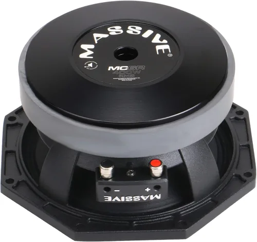 Miniatura 2 de Massive Audio MC6R - Cesta de fundición para altavoz de rango medio RMS de 8 ohmios de 6.5 pulgadas y 400 vatios