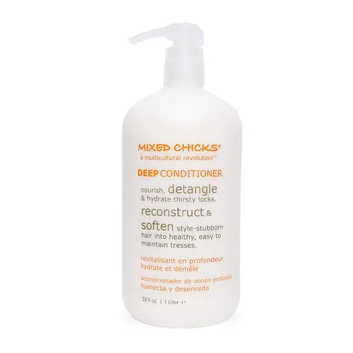 Miniatura 2 de Mixed Chicks Acondicionador profundo desenredante: suaviza, hidrata y desenreda el cabello liso o rizado, 8 onzas líquidas