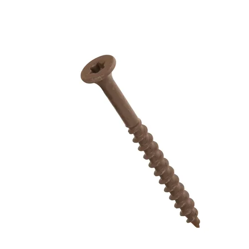 Miniatura 4 de Nuvo Iron Tarro de Tornillos para Cubierta # 8 x 2 1/2" - 250 unidades, Marrón