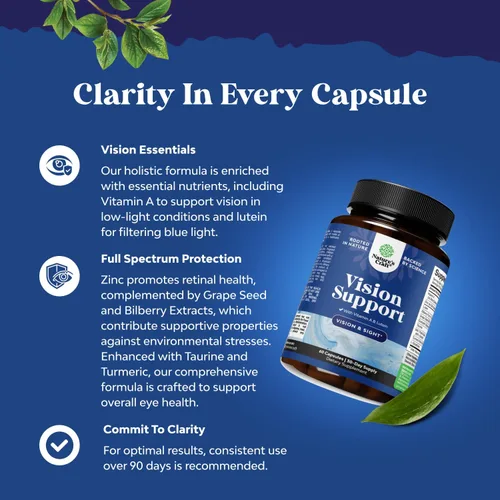 Miniatura 2 de Suplemento completo de salud ocular para adultos, luteína, 20 mg por porción, vitaminas para los ojos para la visión, presión ocular seca