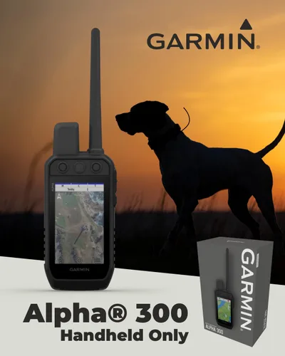 Miniatura 4 de Garmin Alpha 300 de mano, seguimiento avanzado de perros y entrenamiento de mano, pantalla táctil con paquete E-Bank