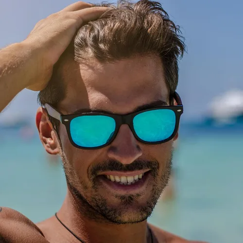 Miniatura 104 de Suministros para regalos de fiesta de colores neón Paquete de 8 gafas de sol unisex
