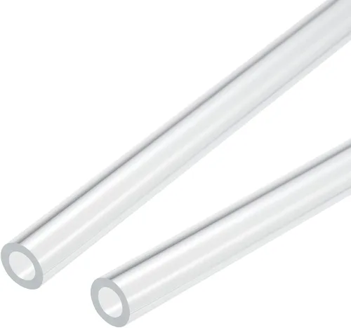 Miniatura 17 de MECCANIXITY Tubo acrílico transparente rígido redondo tubo 0.472 in (1/2") ID 15mm (0.6") OD 10" para lámparas y linternas, sistema de refrigeración