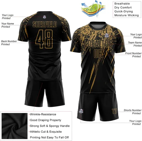 Miniatura 4 de Pisting Camisetas de fútbol personalizadas para jóvenes, hombres y mujeres, conjuntos de camisetas y pantalones cortos personalizados
