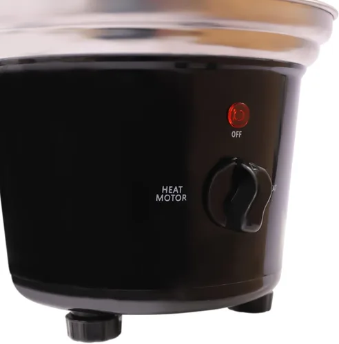 Miniatura 4 de Fuente de fondue de chocolate de 3 niveles, capacidad de 1 libra, con varilla giratoria en espiral, hecha de polipropileno y acero inoxidable 430