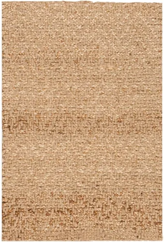 Miniatura 3 de SAFAVIEH Natural Fiber Collection - Alfombra decorativa de 2 x 3 pies, natural, hecho a mano, yute con flecos, ideal para zonas de alto tráfico