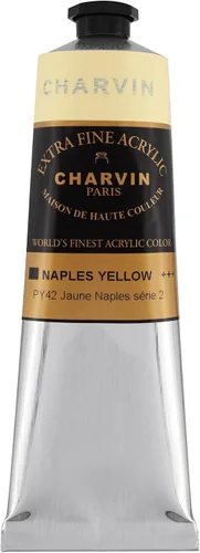 Miniatura 89 de Charvin Pintura acrílica profesional extrafina – verde absenta, tubo de 2.1 fl oz, pigmentos de triple fresado, resistente a la luz, pinturas