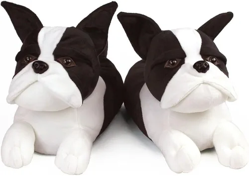 Miniatura 6 de Pantuflas Boston Terrier, BlancoNegro, 9-12