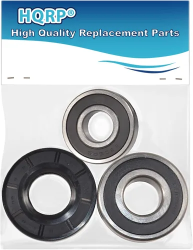 HQRP El kit de rodamientos y sellos funciona con Frigidaire FTF530ES1 FTF530FS0 FTF530FS1 FTF530FS2 FTF530FS3 FTF530FS4 Carga frontal Lavadora Bañera