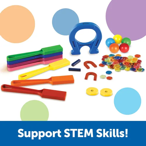 Miniatura 2 de Kit super Magnet Lab de Learning Resources, 124 piezas
