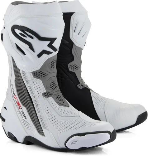 Miniatura 4 de Alpinestars Supertech R - Botas de motocicleta de carreras ventiladas, certificadas CE, ligeras, ventilación y agarre avanzados Negro