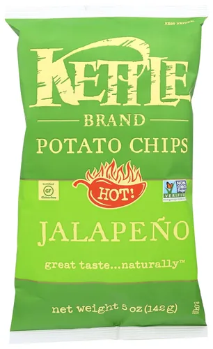 Miniatura 21 de Kettle Brand Papas Fritas, Backyard Barbeque Kettle Chips, Bolsa de Aperitivos, 1.5 Oz