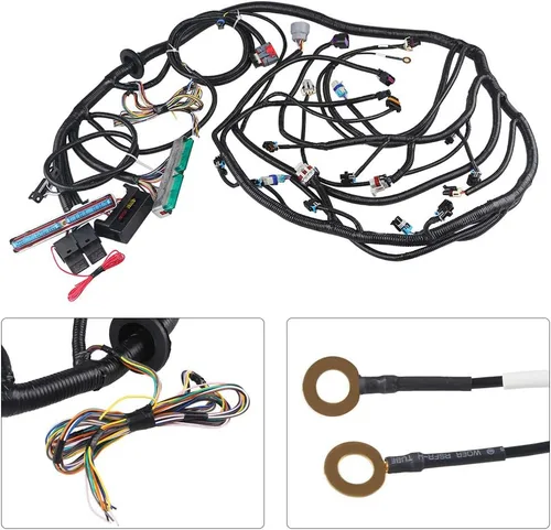 Miniatura 6 de WMPHE Arnés de cableado de motor profesional independiente con transmisión 4L60E Drive By Wire, con manual de guía de cableado, compatible