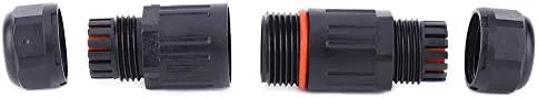 Miniatura 8 de 10 unids IP68 impermeable conector 3pin extensión al aire libre enchufe enchufe cable cable de alambre para coche camión barco interior/exterior