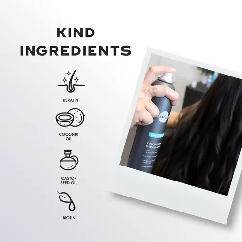 Miniatura 6 de KERACOLOR Kit de 3 en 1 (Limpieza + Acondicionador + Color) Tinte semipermanente azul para el cabello y acabado en aerosol para el cabello, 10 onzas