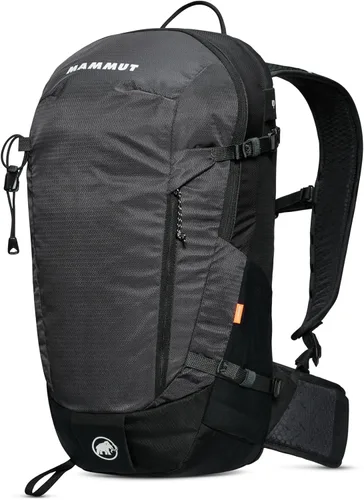 Mammut Mochila al aire libre 20L para adultos para senderismo y viajes, bolsillo de hidratación, color negro fantasma, 20L