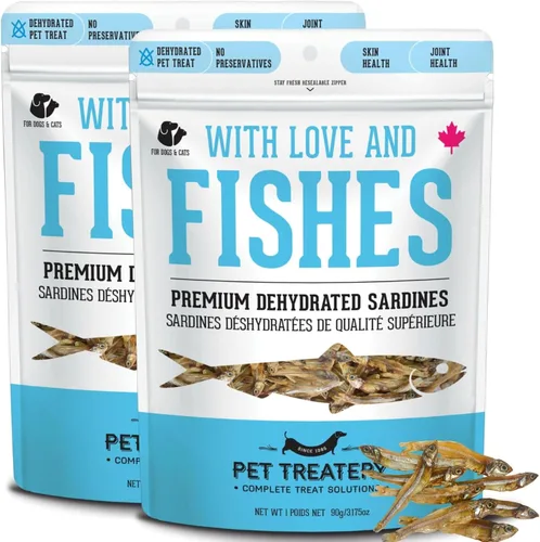 Miniatura 9 de The Granville Island Pet Treatery Piel de bacalao deshidratada para perros y gatos (2.5 onzas, paquete de 1) – Golosinas deshidratadas de un solo