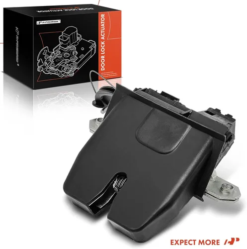 Miniatura 8 de A-Premium Pestillo de maletero compatible con Ford Focus 2012-2018 Sedan 4 puertas, actuador de pestillo de bloqueo de puerta trasera de 4 pines