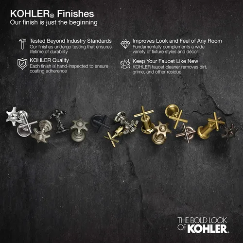 Miniatura 2 de KOHLER Recorte de válvula de transferencia compuesta con mango cruzado