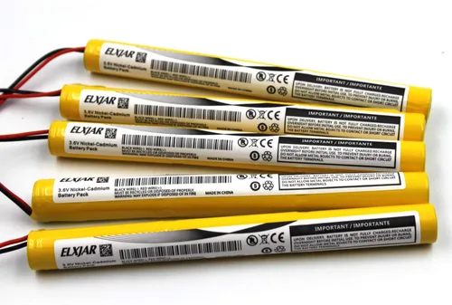 Paquete de 5 baterías de repuesto para señal de salida de emergencia 026-186 OSA-191 Teig T26000186 All Pro 026186 Cooper APEL APLEL NIC0625