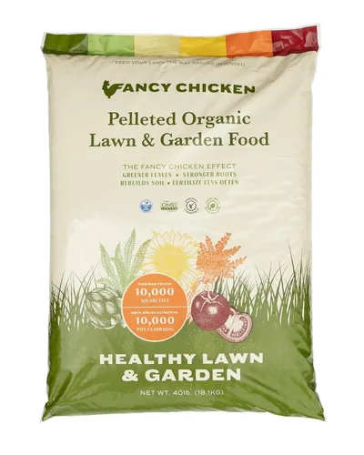 Miniatura 7 de Abono multiusos Fancy Chicken - 5 libras de estiércol orgánico de pollo en bolitas y seco Alimento vegetal totalmente natural Ideal para plantas