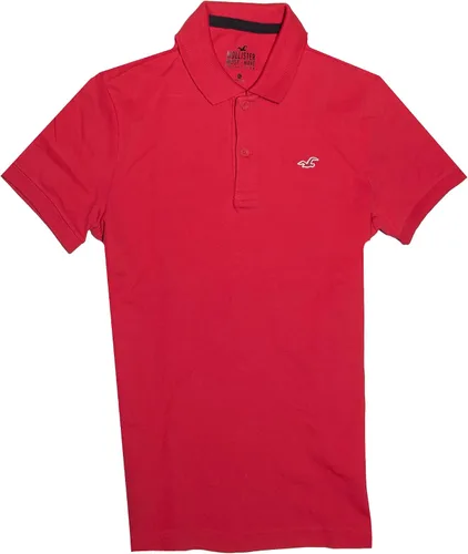 Hollister Camiseta tipo polo para hombre