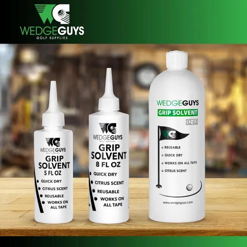 Miniatura 4 de Wedge Guys Solvente Profesional para Cinta de Agarre de Golf para Reemplazo de Agarre de Palos de Golf Solución de Solvente para Agarre de Golf