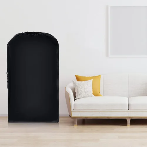 Miniatura 5 de Nuanchu 1 bolsa de lavandería extragrande de 40 x 60 pulgadas, bolsa de almacenamiento gigante reutilizable multiusos para equipaje a prueba