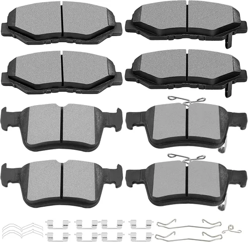 Miniatura 9 de SCITOO D815 D905 Juego de pastillas de freno de cerámica delanteras y traseras para INFINITI G35 2003-2005, para Nissan 350Z 2003-2005 para Altima