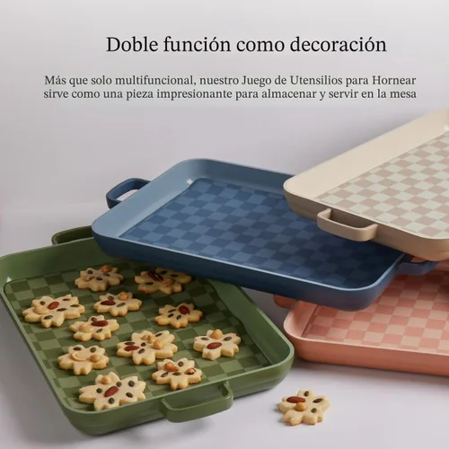 Miniatura 7 de Our Place Juego de utensilios para hornear Colección de utensilios de cerámica para hornear de 5 piezas con sartén de estufa a horno Sartenes