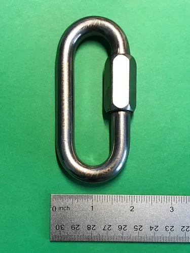 Miniatura 4 de US STAINLESS Acero Inoxidable 316 Enlace Rápido 1/2" (12mm) Grado Marino
