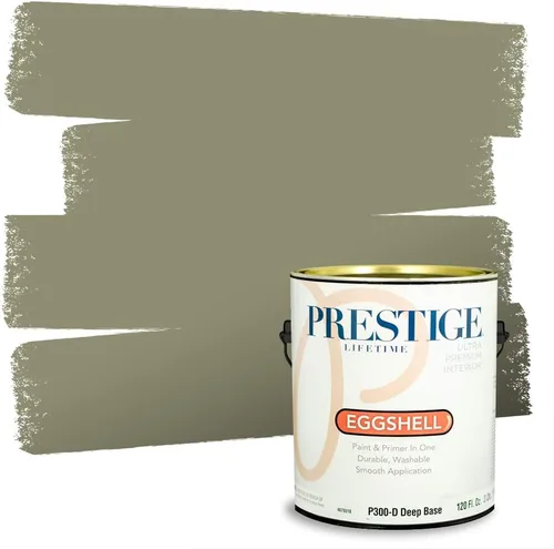 Miniatura 123 de Prestige Paints - 2 en 1, pintura base y pintura de exterior, E100-N-735BM