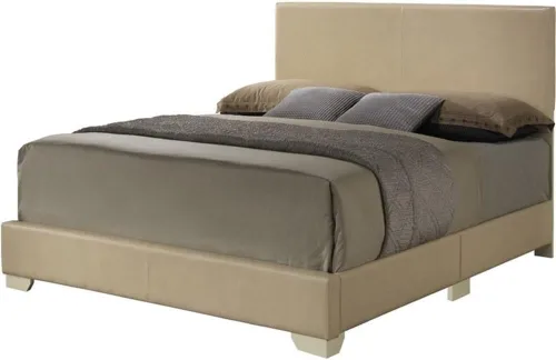 Miniatura 14 de Glory Furniture Cama individual tapizada de piel sintética Aaron en color rosa