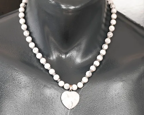 Miniatura 56 de Colgante de corazón de aventurina natural, Collar de cuentas de aventurina genuina, Collar de piedra verde, Collar de piedras preciosas, Cuentas