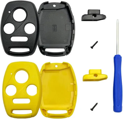 Miniatura 10 de Funda de Reemplazo para Llavero de Entrada sin Llaves, Compatible con Honda Accord/Civic EX/Pilot/CR-V (Negro)