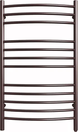 Miniatura 10 de HEATGENE - Calentador de toallas de montaje en pared, enchufe/cableado eléctrico, estante de toallas calentado, 4 soportes, negro mate