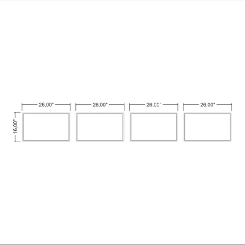 Miniatura 4 de Birdeco Kit de Molduras de Pared Prefabricado, Paneles de Zócalo Listos para Ensamblar, Instalado con Pegamento, Moldura Precortada para Pared