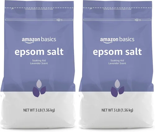 Miniatura 7 de Amazon Basics - Esencia para remojar sal Epsom con aroma a lavanda, 3 libras, paquete de 1 (anteriormente Solimo)