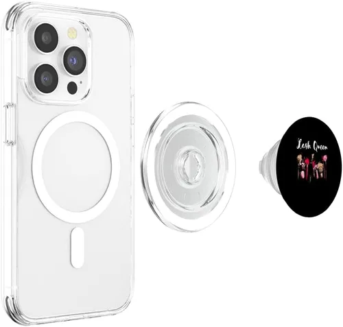Miniatura 4 de Lash Queen Confidence Beautiful Self Esteem Cute Women PopSockets MagSafe PopGrip for iPhone