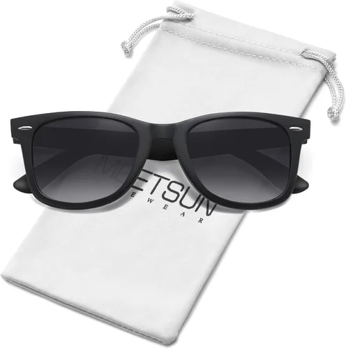 Miniatura 81 de MEETSUN Polarized Sunglasses for Women Men Classic Retro Square Frame Driving Sun Glasses UV Protection