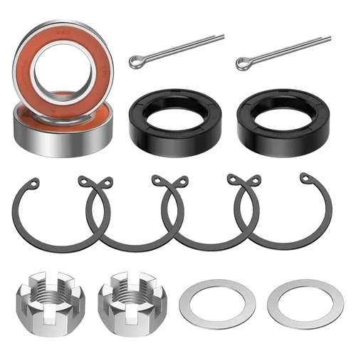 Kit de rodamiento y sello del eje trasero del carrito de golf para EZGO TXT RXV Marathon Medalist 1978-UP Carros eléctricos OEM # 611931 15112-G1