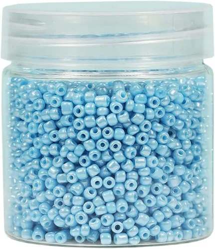 Miniatura 11 de Cuentas de semillas sueltas de color negro opaco, alrededor de 4000 piezas en caja 8/0 de vidrio para hacer joyas, agujero de 0.028 in (negro)