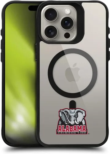 Miniatura 268 de Head Case Designs Funda de gel suave con licencia oficial de la Universidad de Alabama UA Collage compatible con Apple iPhone 13 Pro Max
