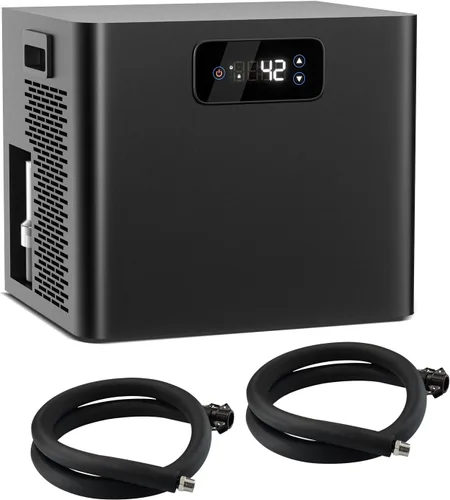 Enfriador de baño de hielo para inmersión en frío, enfriador de inmersión en frío de 1/3 HP con bomba y filtro incorporados, mangueras aisladas