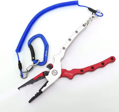 Miniatura 5 de HERCULES M4 Fishing Lanyard, Fishing Pole Tether, Kayak Paddle Leash, Heavy Duty Retractable Coiled Lanyard for Fishing, Rods, Pliers, Boating