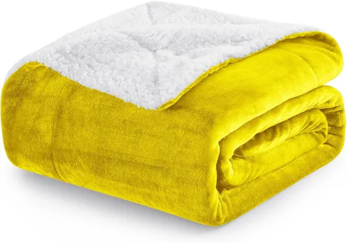 Miniatura 78 de MOONLIGHT20015 Mantas Sherpa de color rosa bebé tamaño King para cama – Paquete al por mayor de 9 mantas Sherpa – Manta suave y esponjosa