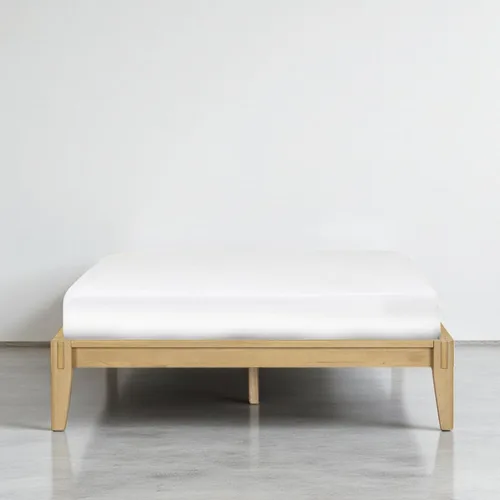 Miniatura 9 de NTC Bastidores de cama Sapa con cabecero y sin cabecero (sin cabecero, negro quemado, matrimonial)