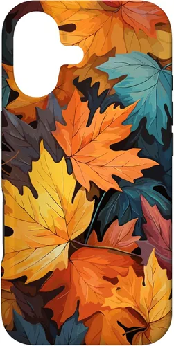 Colorful Leaves | Otoño y Otoño Tema, Otoño Color Funda para iPhone 17